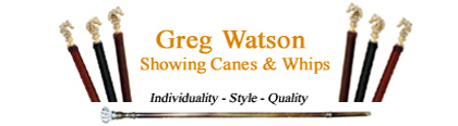 Greg Watson Quality Equestrian Canes